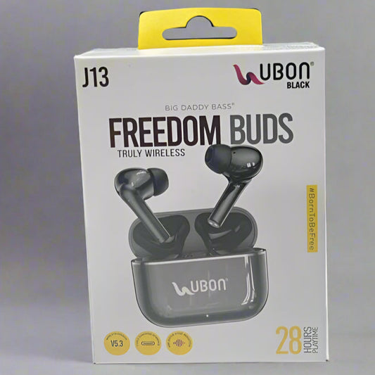 UBON BLACK FREEDOM BUDS J13