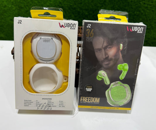 UBON BLACK -J2 EARBUDS