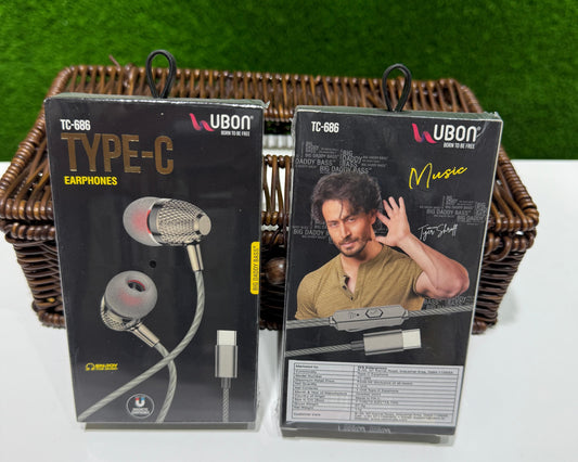 TYPE C WIRED EARPHONES -TC 686